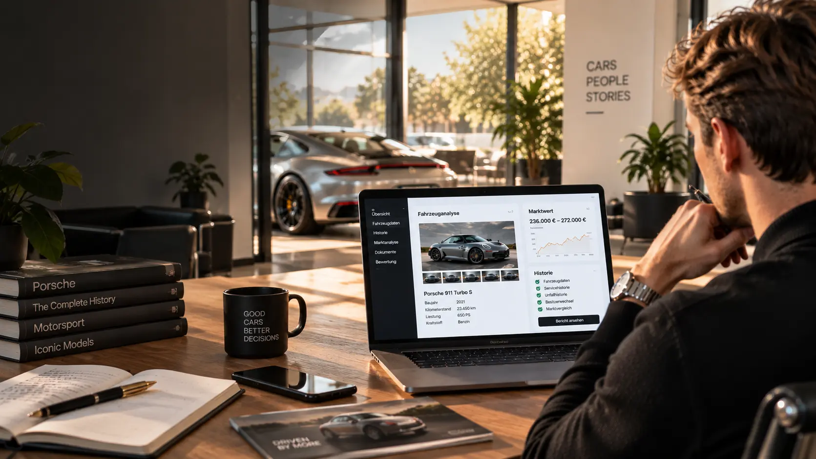 Digitales Fahrzeugaudit bei Performance Cars